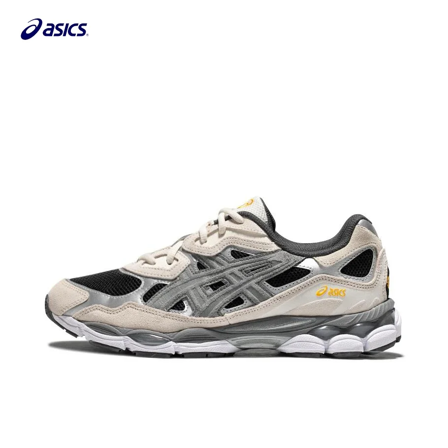 Asics GEL-NYC Men and Women Running Shoes Sneaker Breathable Sport Shose Balance Retro Sneakers Fabric Synthetic Leather