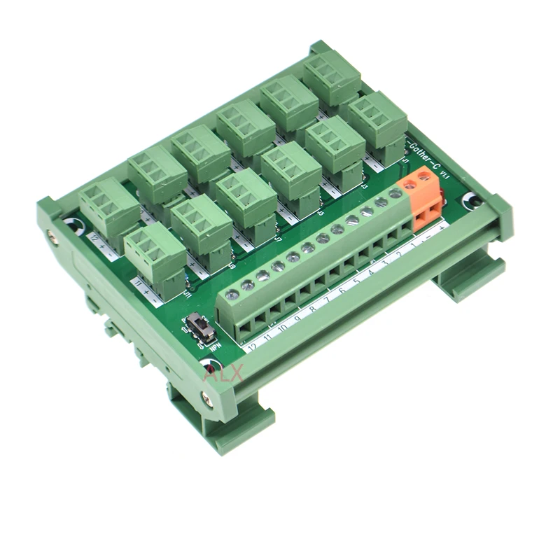 Interruptor de Proximidade, Sensor Terminal Block, Placa