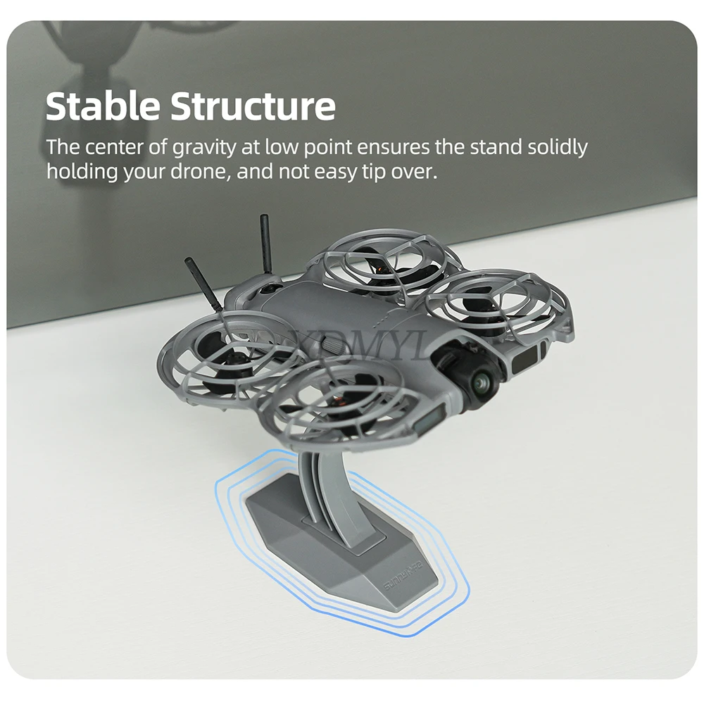 써니라이프 플라스틱 데스크탑 디스플레이 랙 DJI NEO 2 전시홀 마운트 베이스 홀더 브래킷 DJI Neo 2 드론 액세서리용