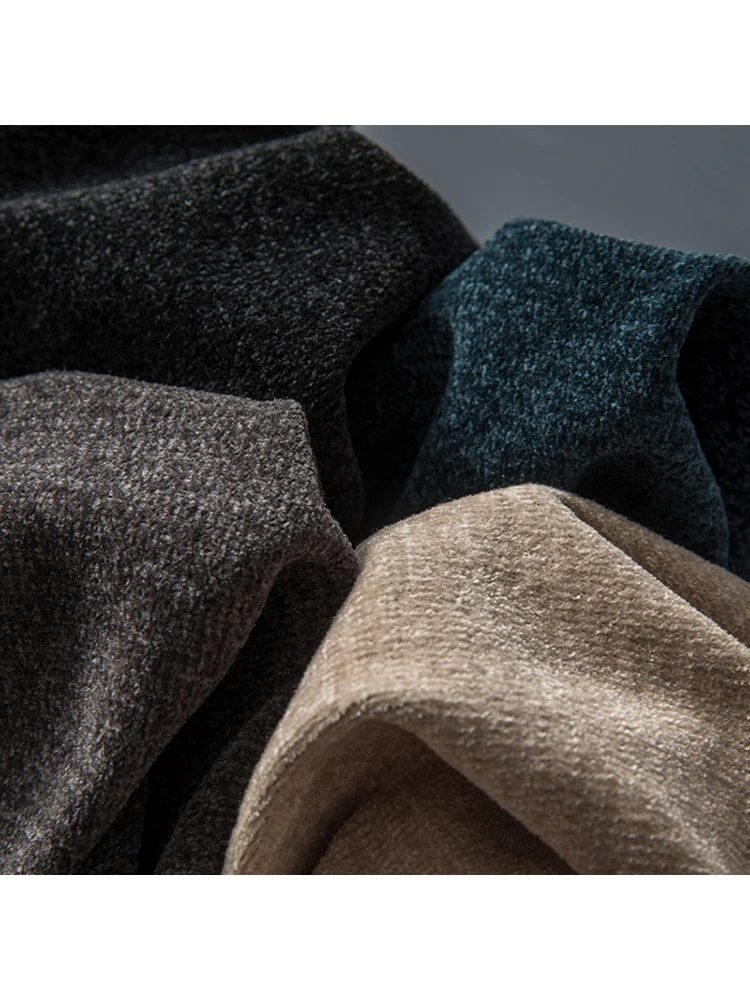 Winter 8xl Black Men's Knitted Sweater Solid Black Pullovers New Arrival Male Casual Oversized  Big Size Men Sweaters Clothes