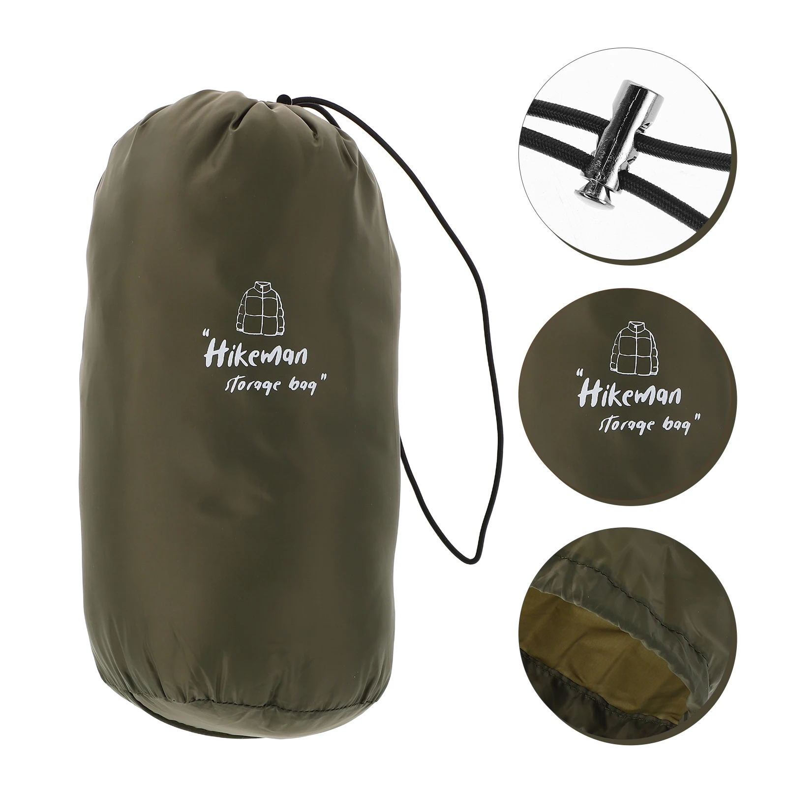 Camping Laundry Bag Dirty Clothes Portable Drawstring Bag Compression Sack for Outdoor Hiking Camping Adventure Gears
