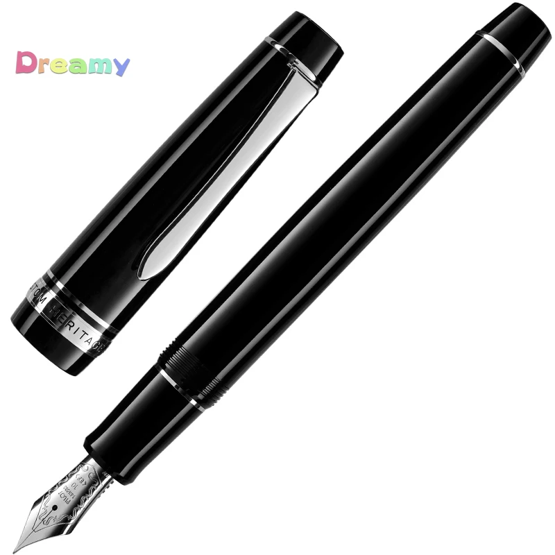 PILOT CUSTOM HERITAGE 912 中細字FM Pilot Custom Heritage 912 Fountain Pen - Black – Atlas
