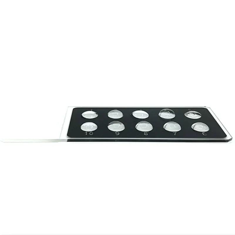 Microscope Slides Immunofluorescence In Situ Hybridization Diagnostic Slide Antigen Porous Slide 10 Well 6mm 1''x3'' 50 / PK