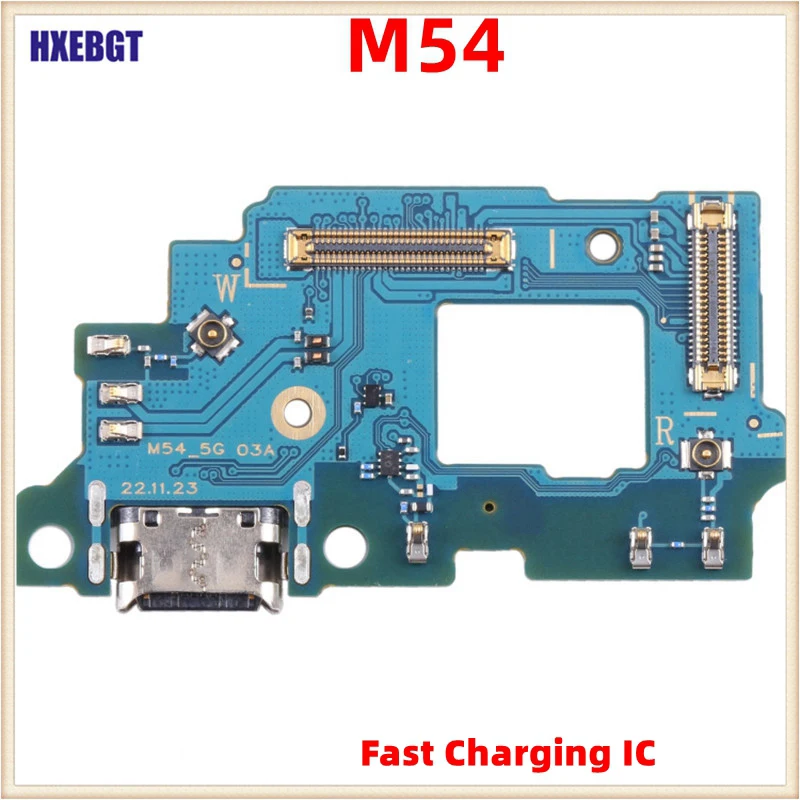 

Зарядная плата для Samsung Galaxy M54, USB-порт для зарядки, док-станция, штепсельная плата, гибкий кабель, запасные части