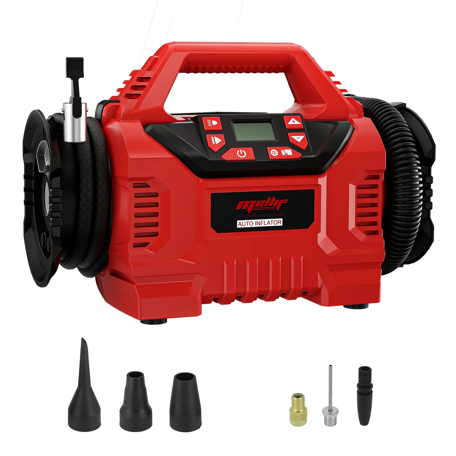 Compressore d'Aria Portatile 150PSI per Pneumatici Auto con Compressore d'Aria Portatile 150PSI per Pneumatici Auto con