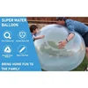 Decompression super large inflatable balloon water bubble ball, giant elastic inflatable ball TPR interactive swimming pool toy 6
