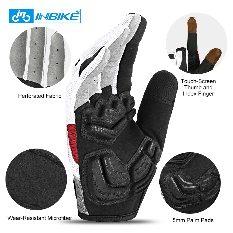 Full Finger Touch Screen Cycling Gloves 5