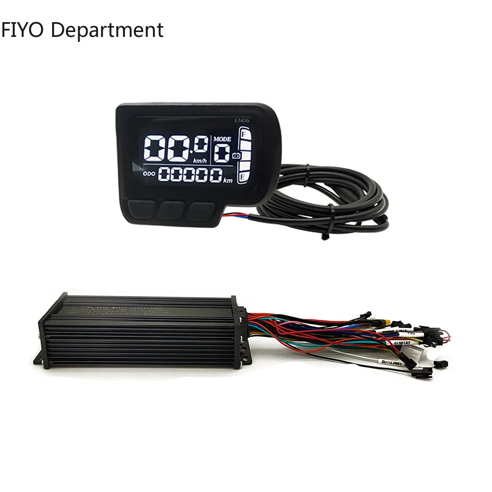 Contrôleur VAE 36V-52V 1000W-1500W 35A Avec écran LCD, Accélérateur Et Freins - Kit Complet