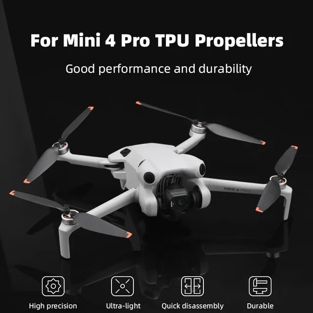 Hélice Drone M1 Pro Pares Mini Hélices Repuesto TPU Drone Hélice