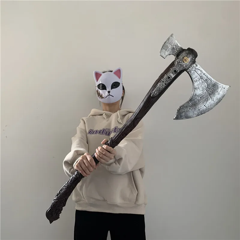 1:1 God of War 4 Cosplay War Beast Axe Leviathan Pirate Ghost Axe Prop