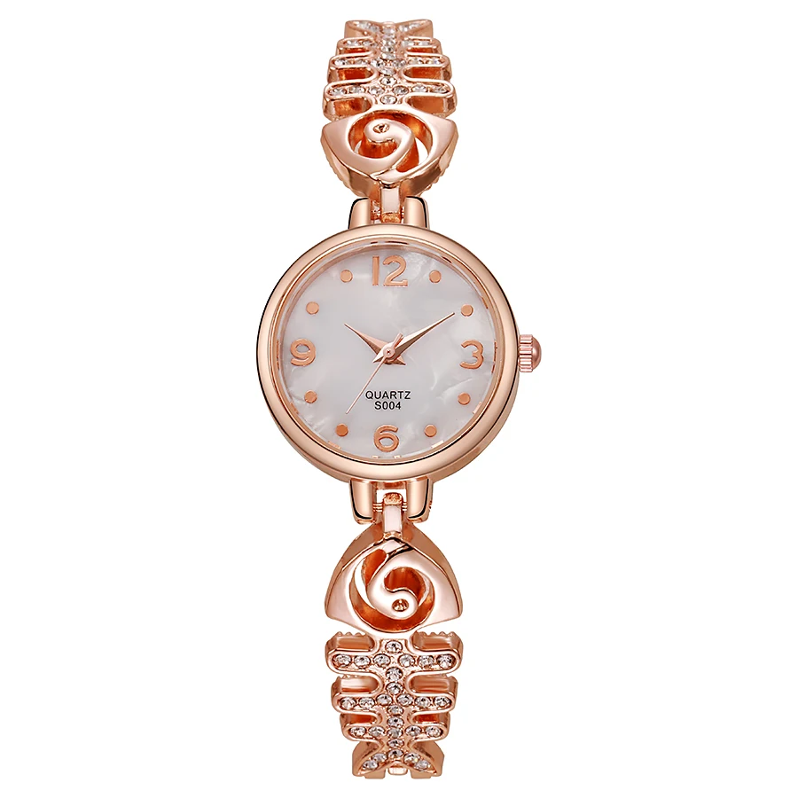 

New women's watch fishbone bracelet girl's watch gift gift wholesale accessories