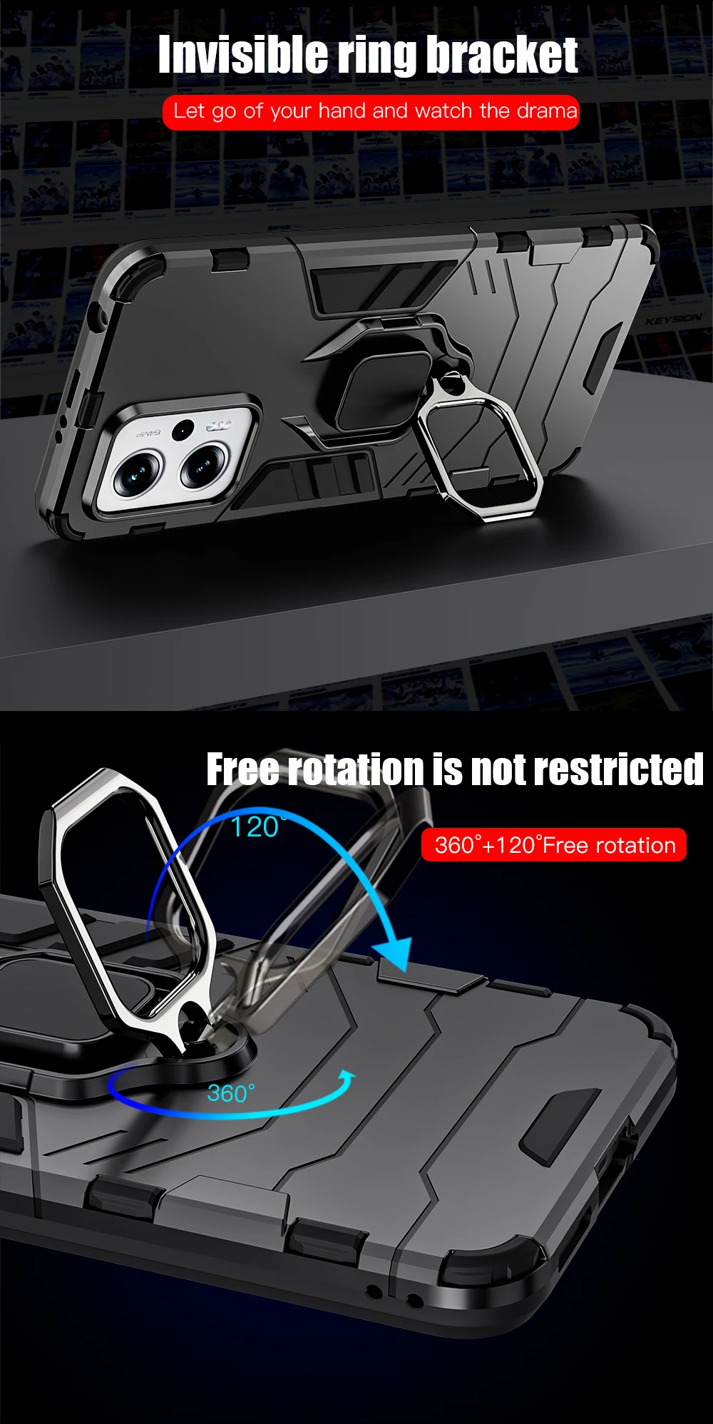 Shockproof Phone Case For Xiaomi Poco And Redmi Note Series_voghion.com