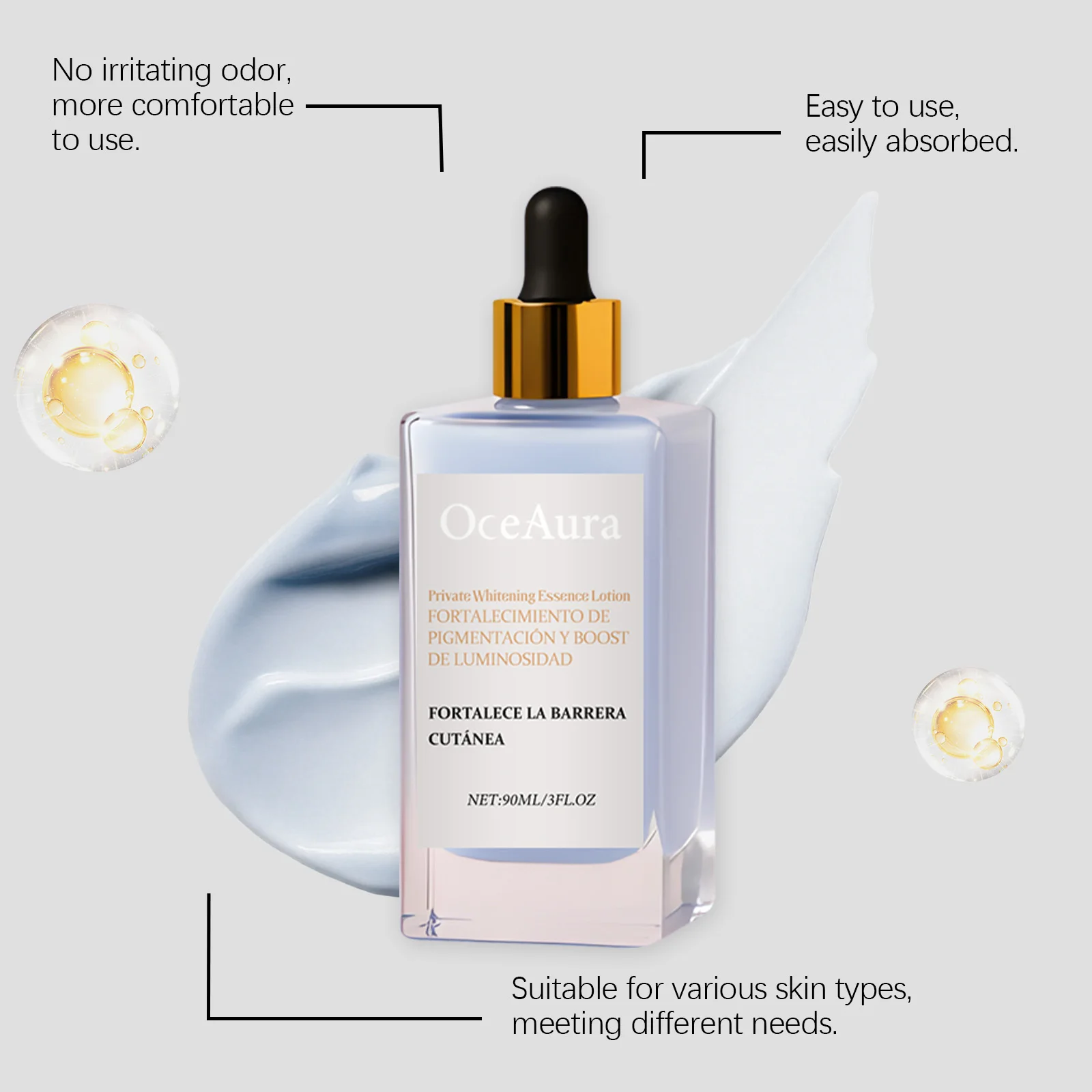 Women's Skincare Essence Lotion: Nourishes, moisturizes and cares for the skin — a skincare essence lotion.