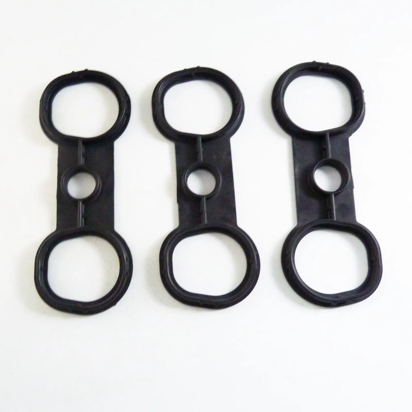 WOLFIGO Valve Cover Gasket Set For BMW E60 E61 E90 E81 E82 X5 E70 X3 E83 F01 Z4 523i 323i 11127582245 11127559311