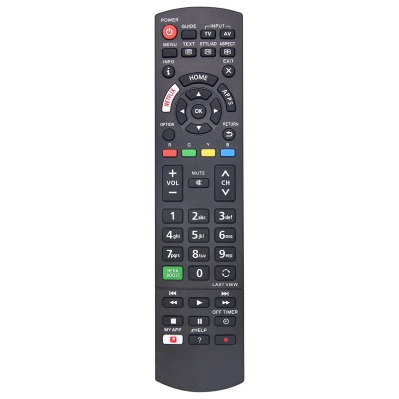 Telecomando Tv Per Panasonic Viera Lcd Led Tv 3D Con Netflix, Pulsanti My App