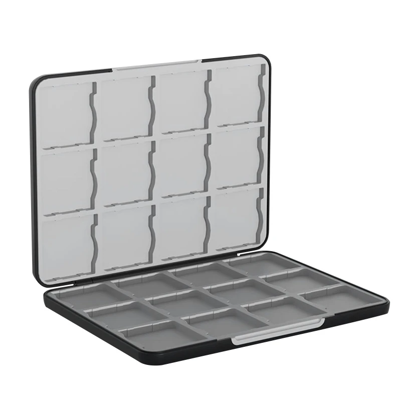 Cartões Jogo Portáteis 24 em Capa Silicone à Prova Choque para Caixa Armazenamento para Console 3ds Cartão