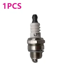 High-Performance Spark Plug for Gasoline Chainsaws and Brush Cutters - Pack of 1/2/5 | Ideal for Garden Tools and Chainsaw Maintenance (1PCS-white)