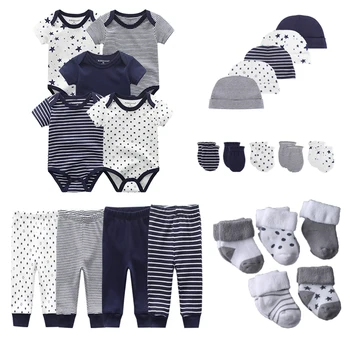 24PCS Unisex Baby Cotton Clothes Set 1