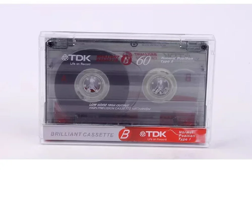 5PCS Standard Cassette Blank Tape Player Empty 60 Minutes Magnetic Audio Tape Recording For Speech Music Recording cassette tape player