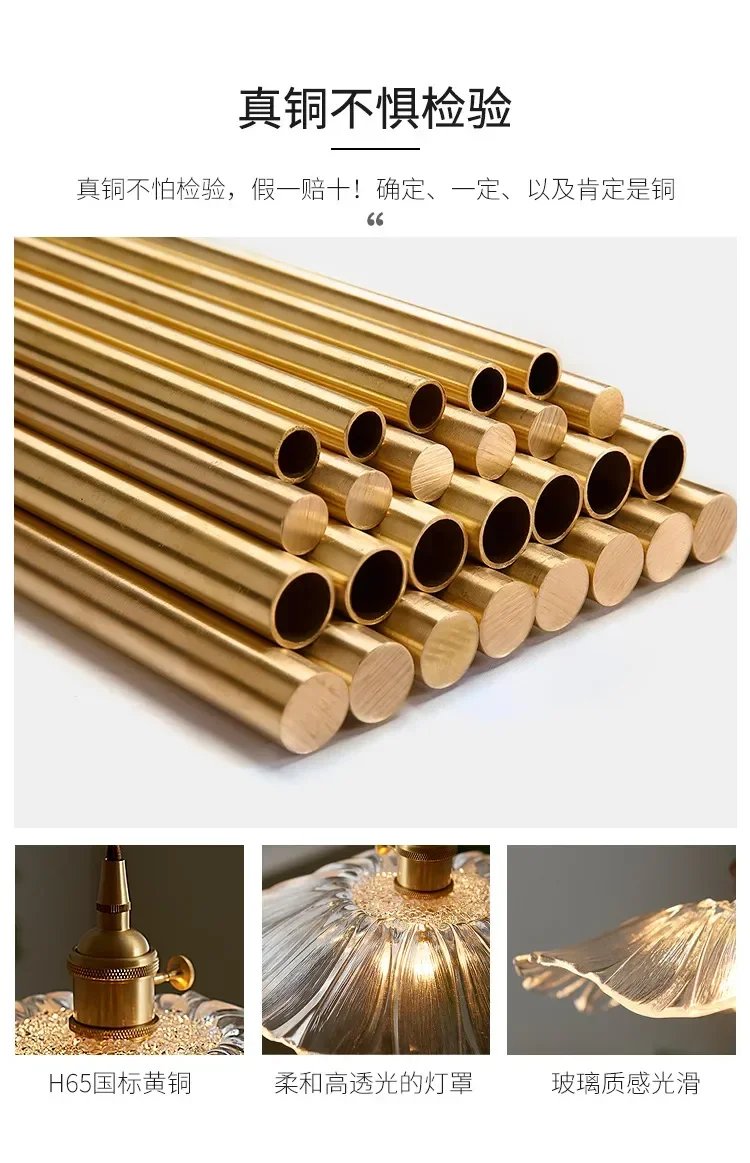 Description Picture 3 of itemVintage Pendant Lights Flower Glass Hanging Lamps Home Decoration Lighting Living Room Bedroom Bedside Light Fixture Indoor Shop