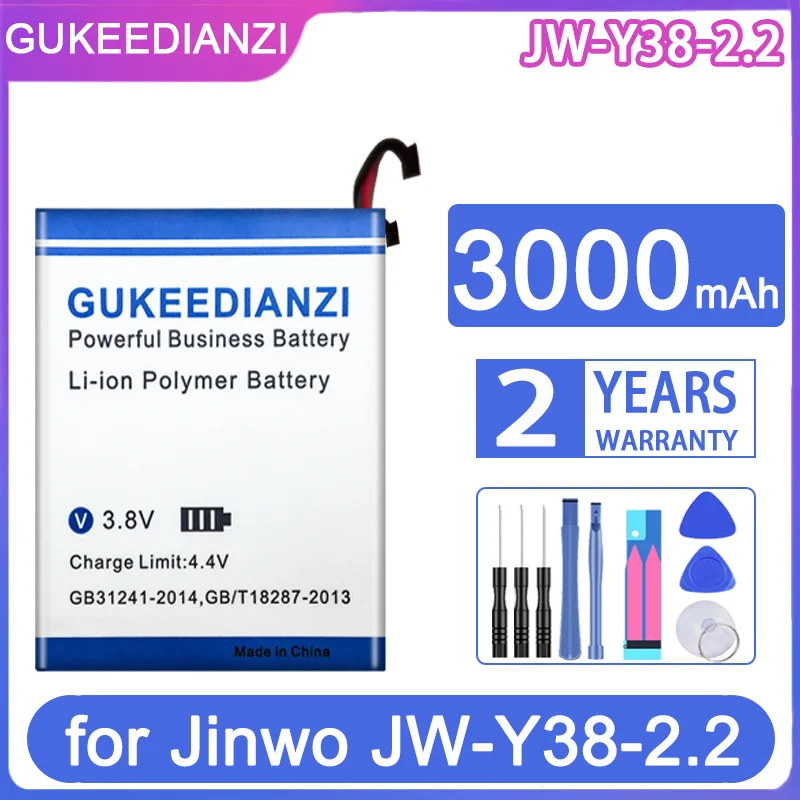 

GUKEEDIANZI Replacement Battery 3000mAh for Jinwo JW-Y38-2.2 11.1V medical equipment