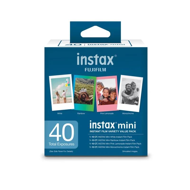 

Пленка моментальной печати Fujifilm Instax Mini, 40 экспозиций, 5,4 см x 8,6 см (размер пленки)