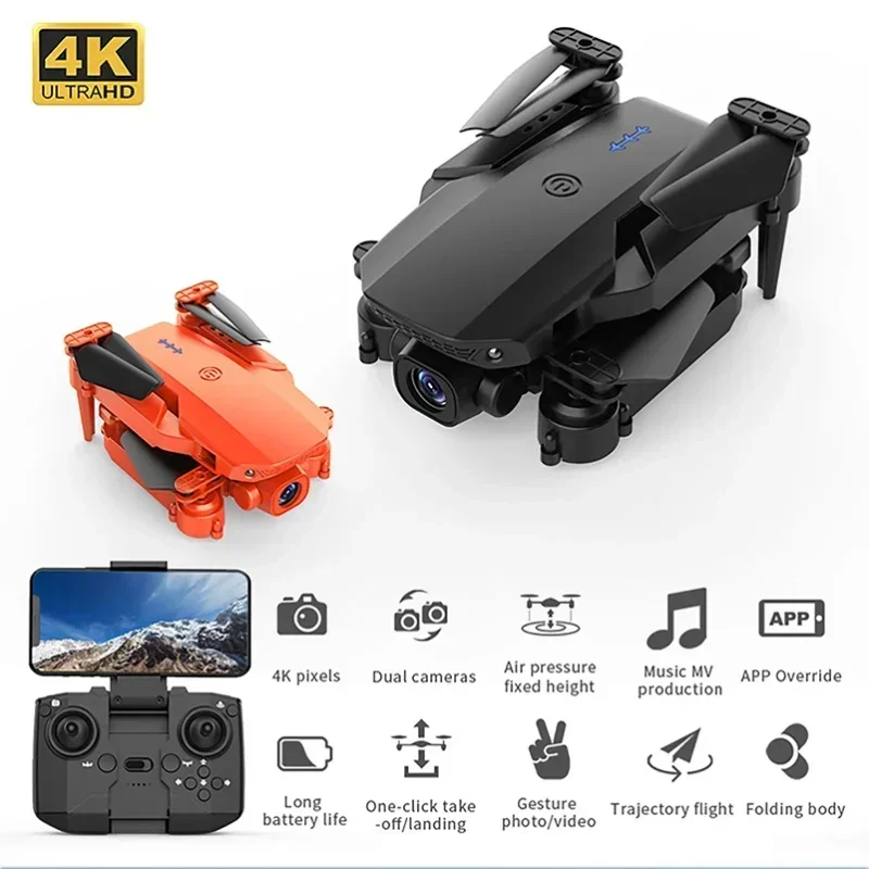 

K3 2023 New Mini Drone 4k HD Single Camera Visual Positioning 1080P WiFi Fpv Drone Height Preservation Rc Quadcopter Toys