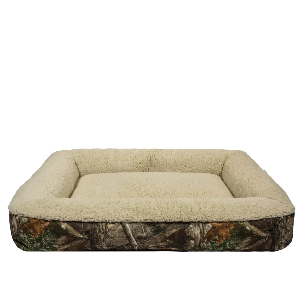 

Realtree Edge Camo Bolstered 30" x 40" x 6.5"Dog Bed