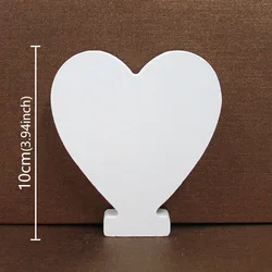 White Wooden Alphabet Letter - Personalized DIY Home & Event Decor, 10CM (Love)