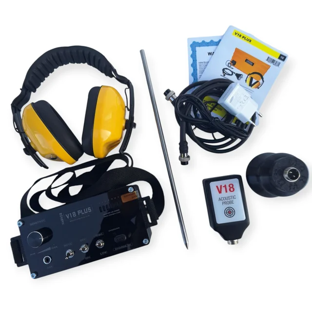 MARWOS V18 PLUS water Leak Detector with Big Foot and Multi-Sensor 6