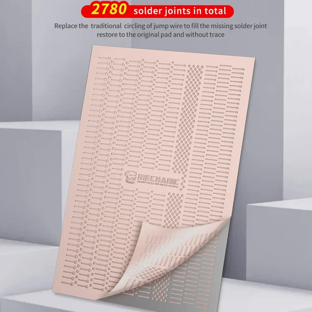 Non-trace Solder Joint Repair Magic Tag Rework Pad 2780 Spot Weld Plate For Motherboard Return Repair Welding