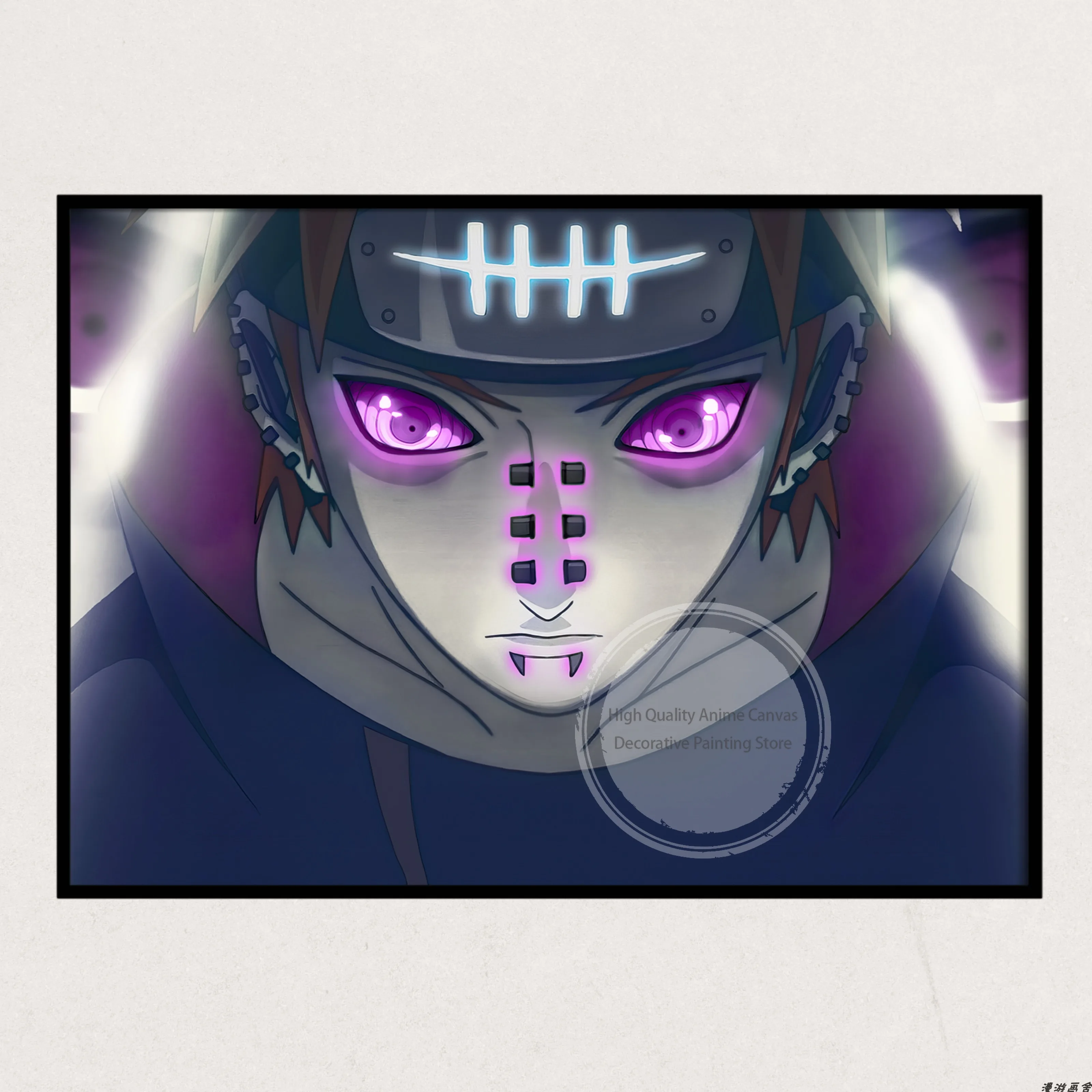 Naruto Anime Decorative Poster for E-sports and Living Spaces