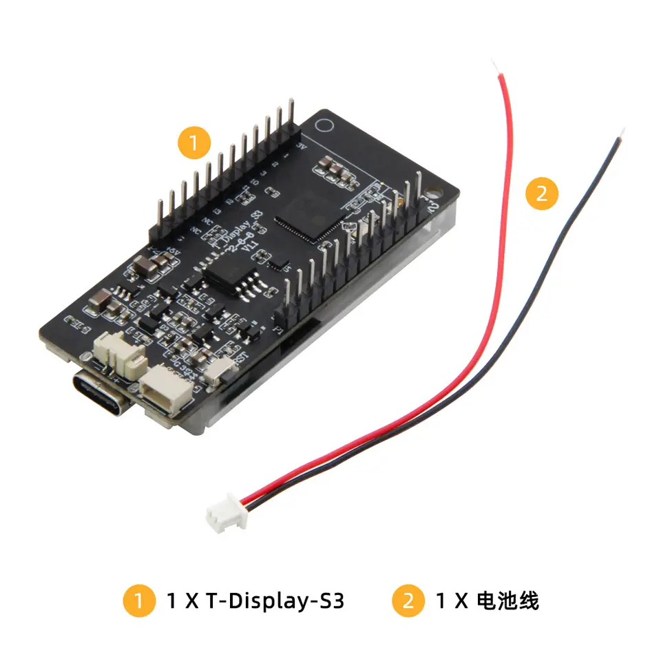 LILYGO T-Display-S3 1.9-Inch LCD Display Development Board with WiFi & Bluetooth 5.0 Wireless Module image 3
