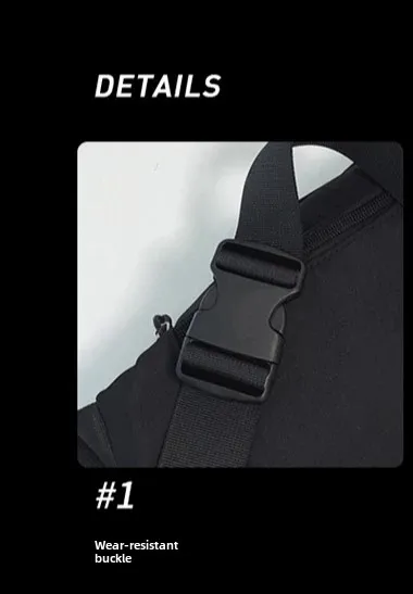 2024 Techwear Style Punk Hip Hop Single Shoulder Crossbody Bag Men Women Street Vintage Chest Bag Casual Sport Fanny Pack Сумка