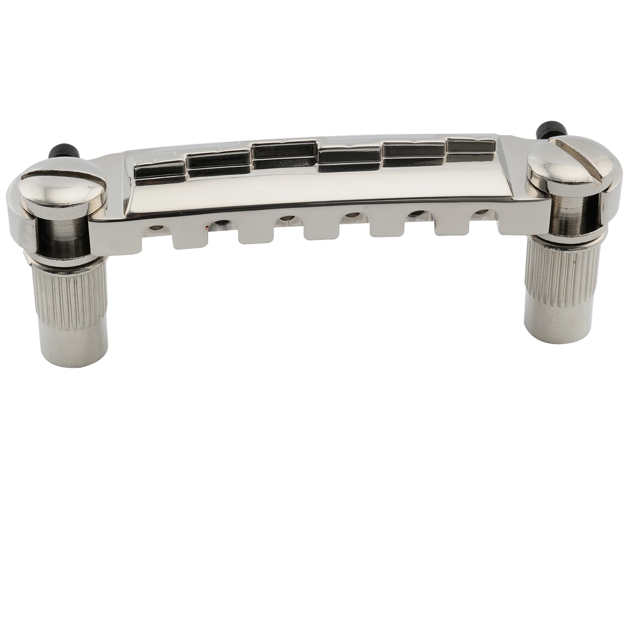 Musiclily Pro 52,5 mm voreingestellter Intonation Wraparound Bridge Saitenhalter für Epiphone LP Junior Style Gitarre – Detail 14