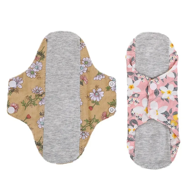 Graphene Cotton Antibacterial Menstrual Pad Washable Sanitary Napkins Reusable Leak Proof Underwear Pad Cloth Menstrual Gaskets 2