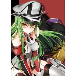 Lelouch & C.C. Anime Canvas Artwork - Unframed Wall Decor for Bedroom & Living Room (N384 - 14)