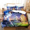 2025 Captain Tsubasa Bedding Set Single Twin Full Queen King Size Bed Set Adult Kid Bedroom Duvetcover Sets 3D Anime Bed Sheet S 1