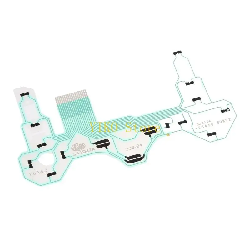 K32C 회로 필름 케이블 리본 전도성 키보드 플렉스 PCB SA1Q42A 게임 진동 컨트롤러 교체