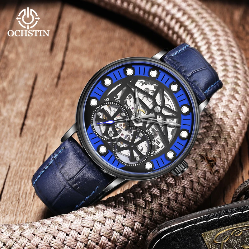 Relogio Masculino 2023 NEW Mechanical Business Watch for Men Brand Luxury Automatic Wrist Watch Waterproof Clock Reloj Hombre