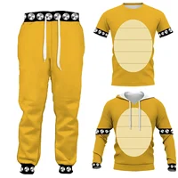 HX Cartoon Bowser Clothing 3D Printed Vest T-shirts Shorts Sweatshirts Hoodies Pants Male Female Cosplay Costumes Dropshipping 1