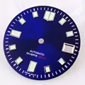 Blue dial