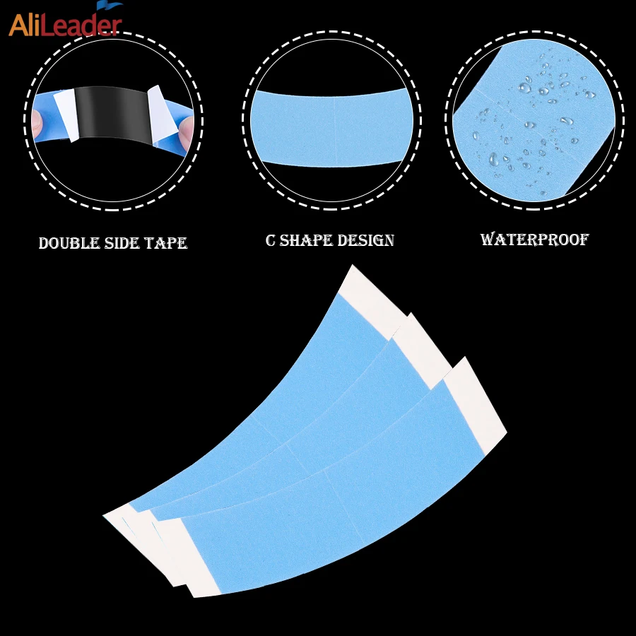 Cheap 5/pack Supertape Lace Wig Tape Double Adhesive Hair Tape For Toupee/Lace Wigs For Lace Wigs Waterproof Ultra Hold