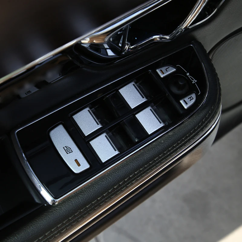 LKJsagd Auto Fensterheber Knopf Aufkleber, fit für Jaguar XF 2012-2015 :  : Auto & Motorrad