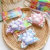 Handmade Flocking Cat's Paw Stress Relief Squishy Toy Mochi Slow Rebound New Fidget Toy Birthday Party Gift 5