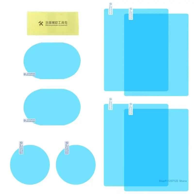 

Rearview Mirror Rainproof Film Anti-Fog Clear Sticker Anti-Scratch Waterproof Film for Car Window Safe Driving Supplies