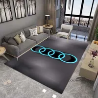 A-Audi Pattern Carpet for Living Room Bedroom Large Area Rug Soft Home Kids Room Floor Mat Home Gift Non-Slip Area Rug 2