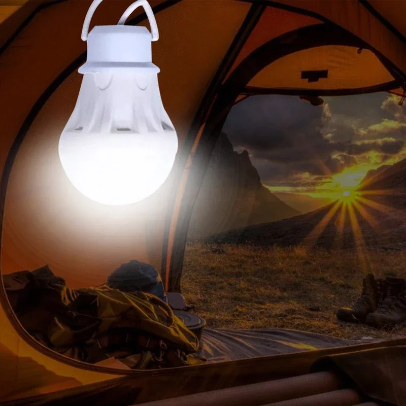Portable USB interface LED lanterns 5 V camping lamps mini-saving light bulb outdoor field meal open camp bubbles camping lamp camping lights