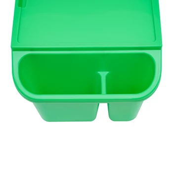 4 Pcs Kids Lap Desk Tray, Plastic Breakfast Laptop Trays with Side Pockets 6