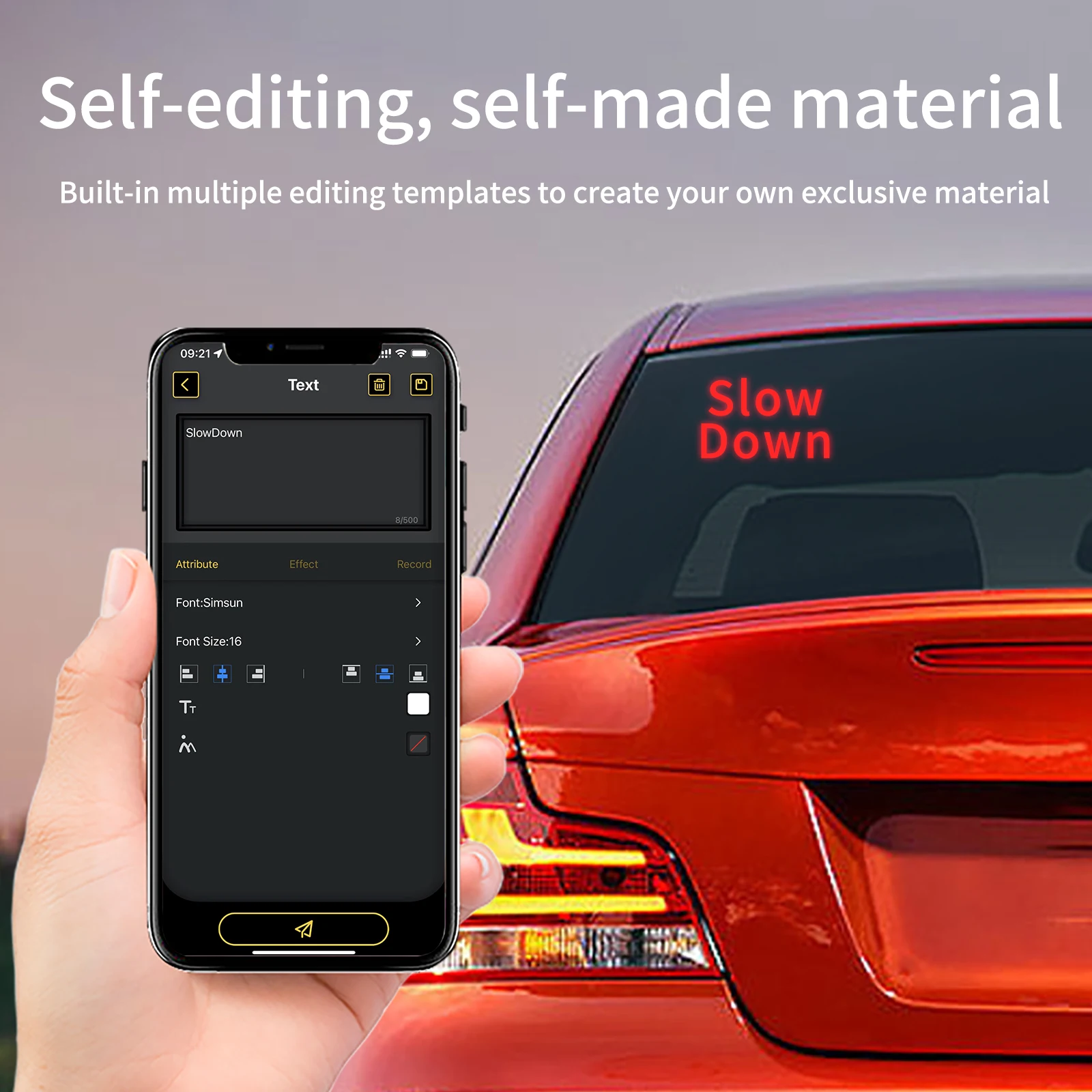 USB5VBluetoothCarAdvertisingLEDSignAppControlLogoNeonLight